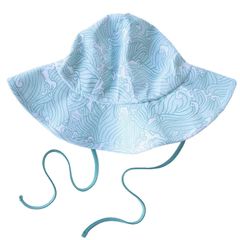 Printed Sun Hat | Makin' Waves | Caden Lane