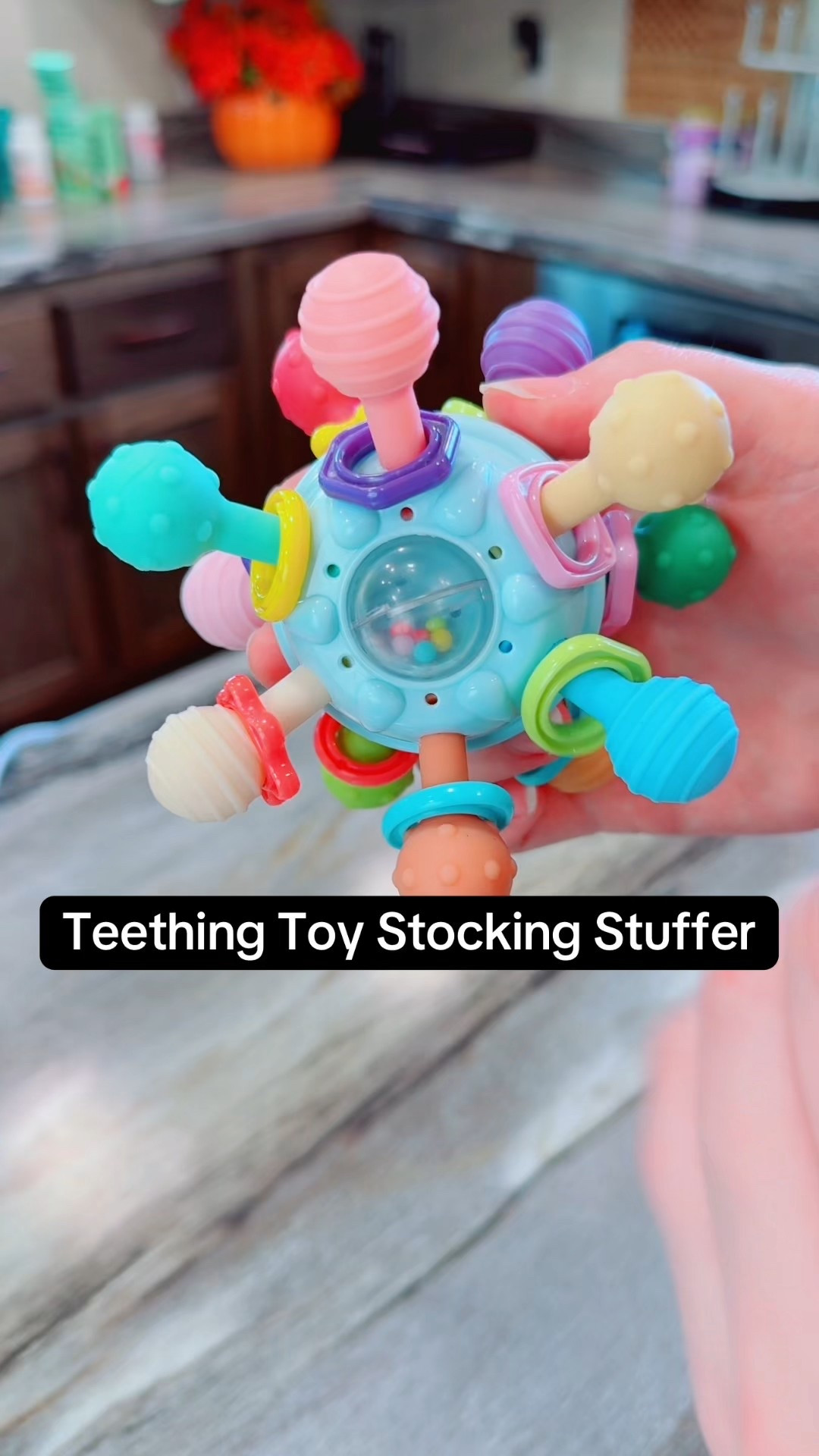 Perfect teething toy stocking stuffer for your little 

#LTKBaby #LTKSeasonal #LTKFamily