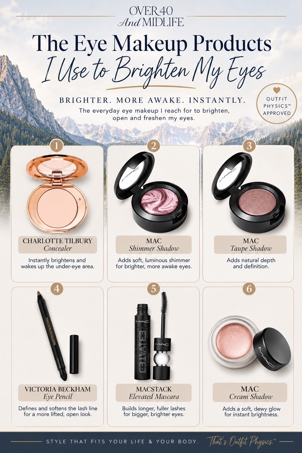 ✨Tap the bell, save and ❤️ start here over 40 fashion, midlife style, midsize fashion and luxury looks for less.  

Beauty o use to brighten my eyes..

👑 Helping you look good, feel good.-Lindsey Denver   Check back daily for belly-friendly style, confidence, and Outfit Physics™.

#LTKOver40 #LTKMidsize #LTKPlusSize