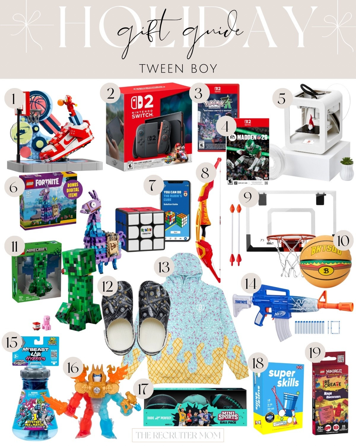 Cool gifts for tween boys — gaming, gadgets & gear they’ll get excited about.
#tweenboy #giftguide #holidaygifts #boymom #holiday2025 #amazonfinds 


#LTKHoliday #LTKKids #LTKGiftGuide