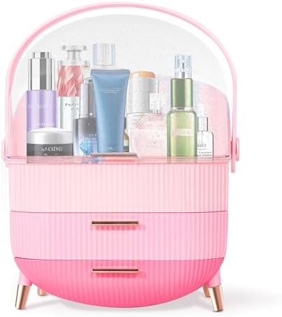 Teen Girls Gift Makeup Organizer,Skincare Organizer Jewelry Storage,Cosmetics Storage and Display... | Amazon (US)