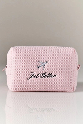 Abbode Waffle Cosmetic Bag | Anthropologie (US)