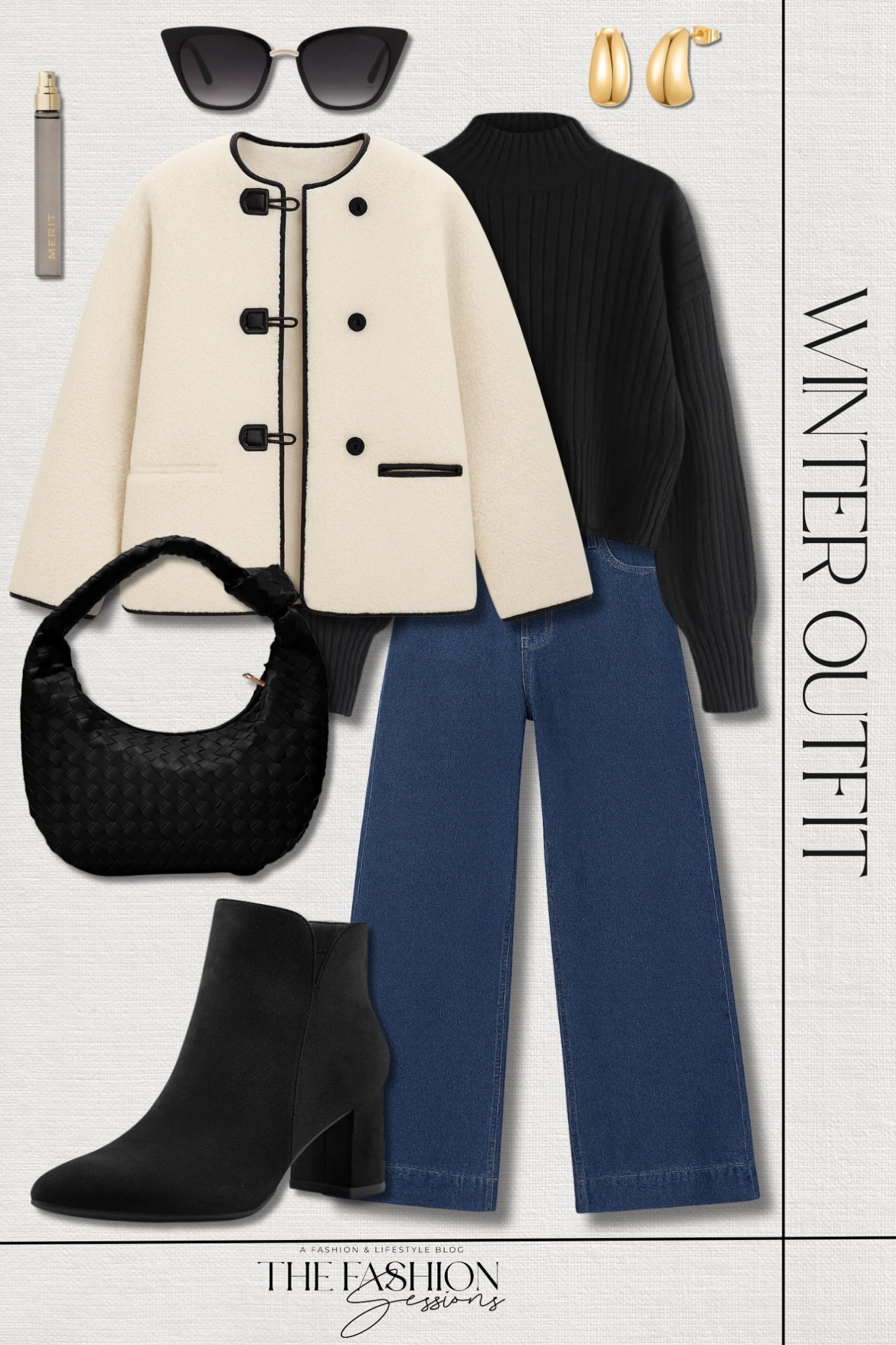 Cozy, stylish winter outfit inspo! Perfect for those chilly days ❄️
faux fur jacket | mock neck sweater | high-rise wide leg jeans | velvet ankle boots | woven bag | gold drop earrings | cat eye sunglasses | Merit Retrospect perfume | late fall outfit | winter outfit | warm outfit | stylish layers | elevated casual

#LTKSeasonal #LTKFindsUnder50 #LTKSaleAlert