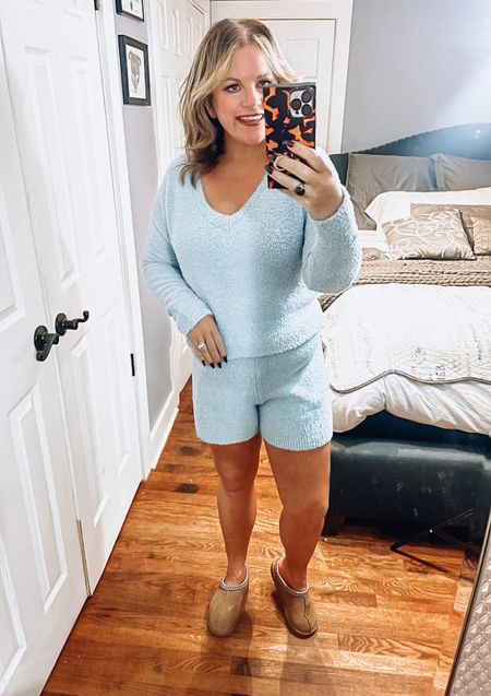 This lounge set…. Oh my. I’d call it a dupe for the Skims pajamas, but these are better. The material is softer and more plush.
You can get this set for less than one piece of the SKIMS.
All I can say is, “Target does it again”
Fall outfits, lounge wear, Ugg Tazz

#LTKGiftGuide #LTKfindsunder50 #LTKSeasonal