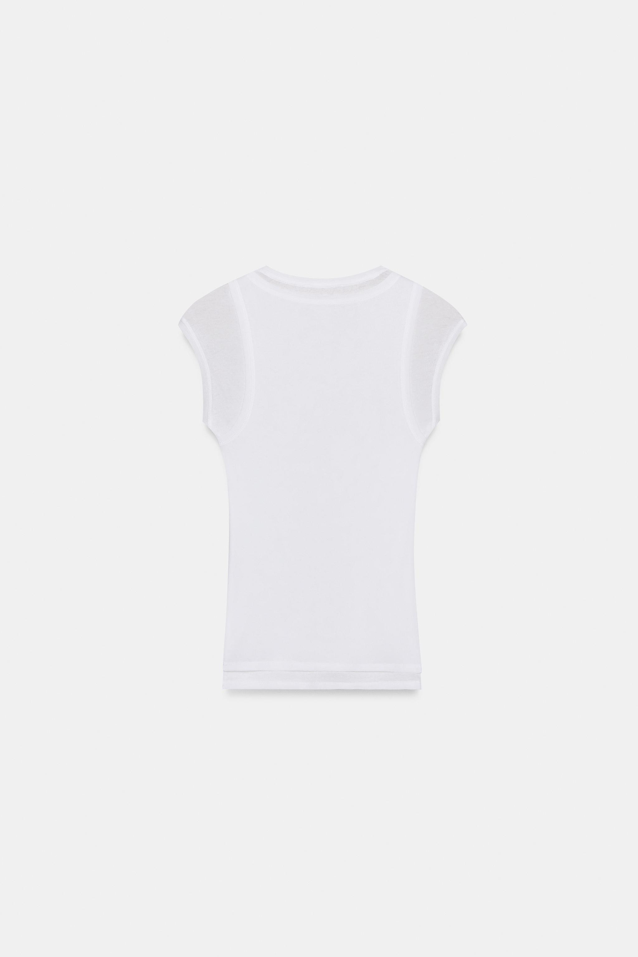 SUPIMA® DOUBLE EFFECT T-SHIRT | Zara US