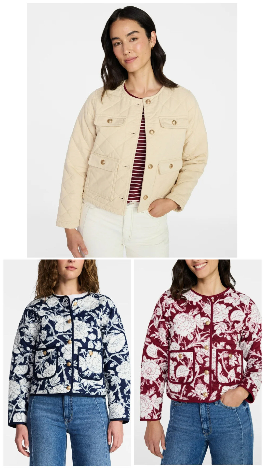 Walmart new arrival, time and tru quilted jacket 

#LTKFindsUnder50 #LTKootd