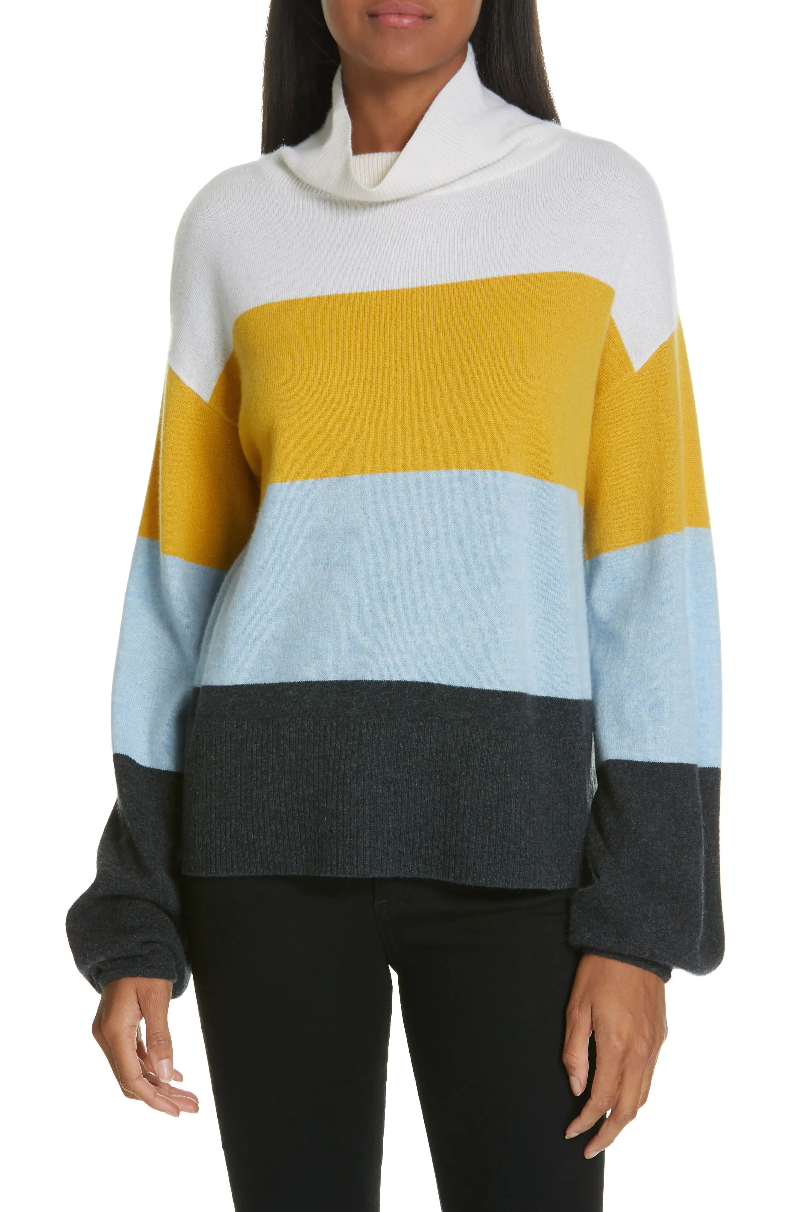 Faber Stripe Cashmere Sweater | Nordstrom