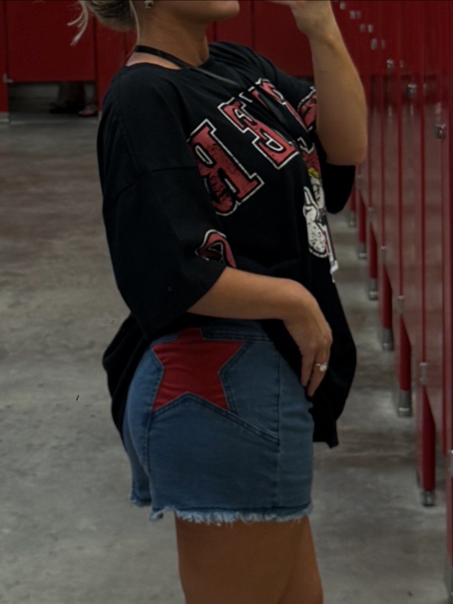 Red star pocket Jean shorts and flare jeans perfect for a western night or red themed football game day 

#LTKSeasonal #LTKFindsUnder50 #LTKStyleTip