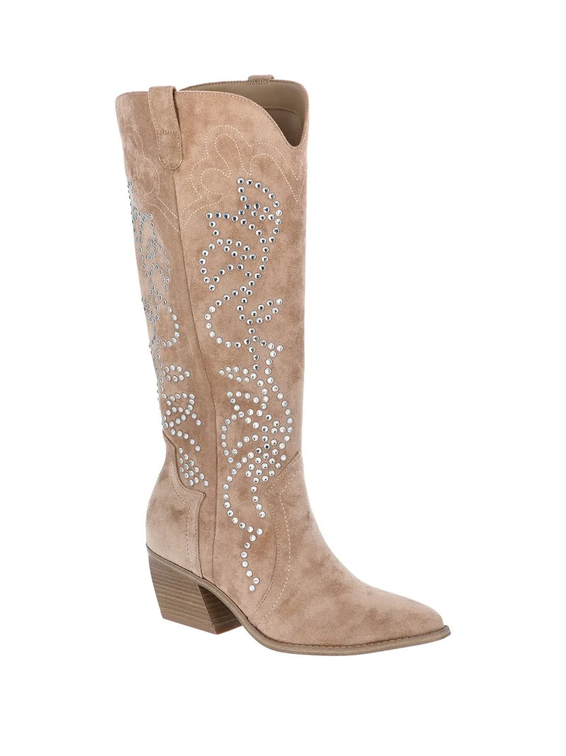 Madden NYC Women's Studded Western Boots | Walmart (US)