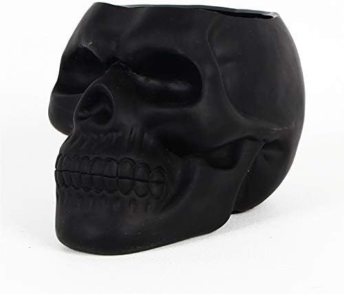 Dashamce Skull Planter Dish Flower Pot Container Box Halloween Skull Candy Bowl Desk Decoration | Amazon (US)