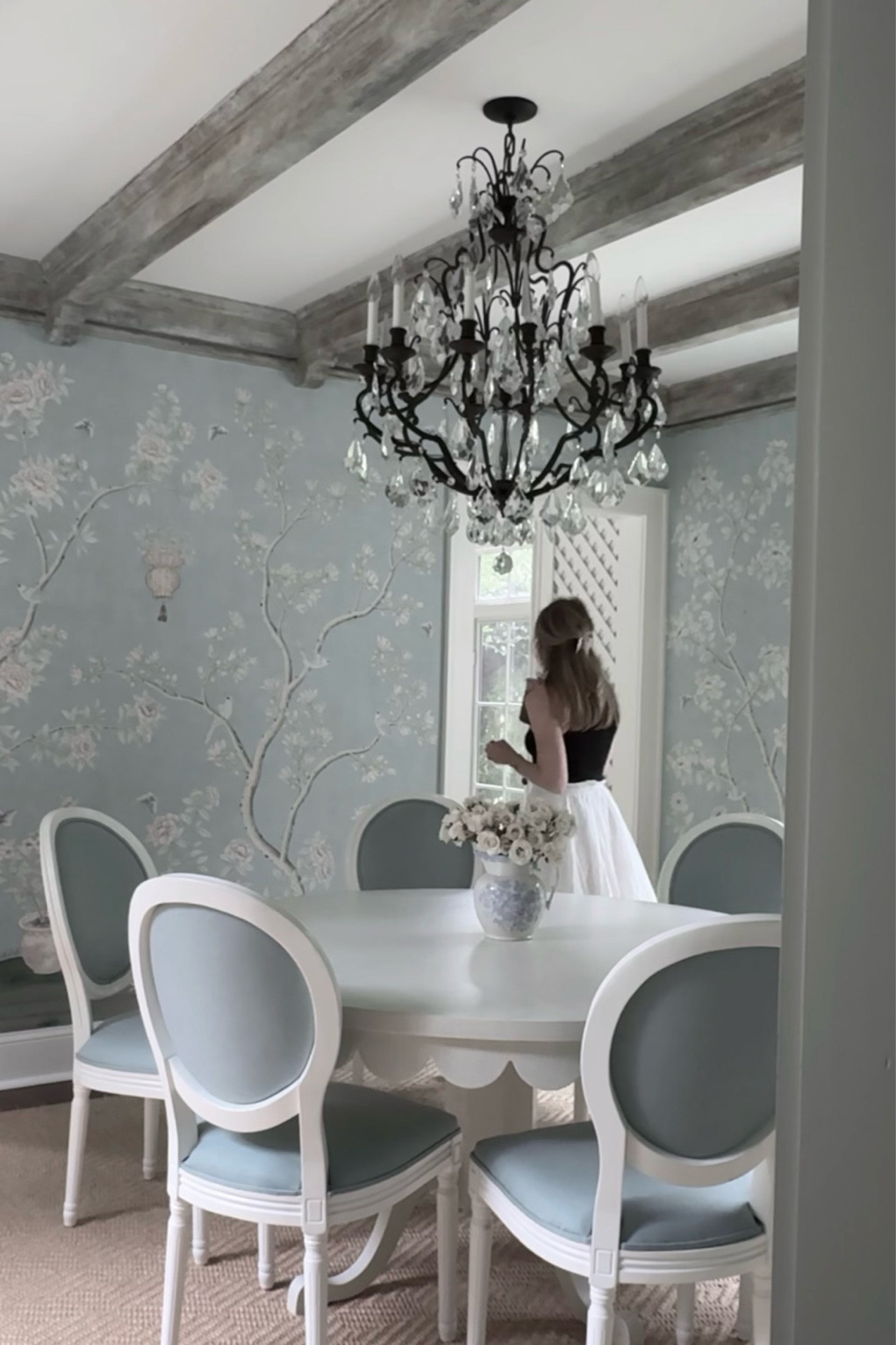 Another photo of this Free People skirt. I love sets during the Summer because you can mix and match pieces. So chic and classic.