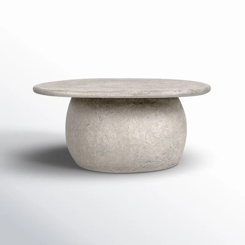 Abbeville 42'' Concrete Outdoor Coffee Table | Joss & Main