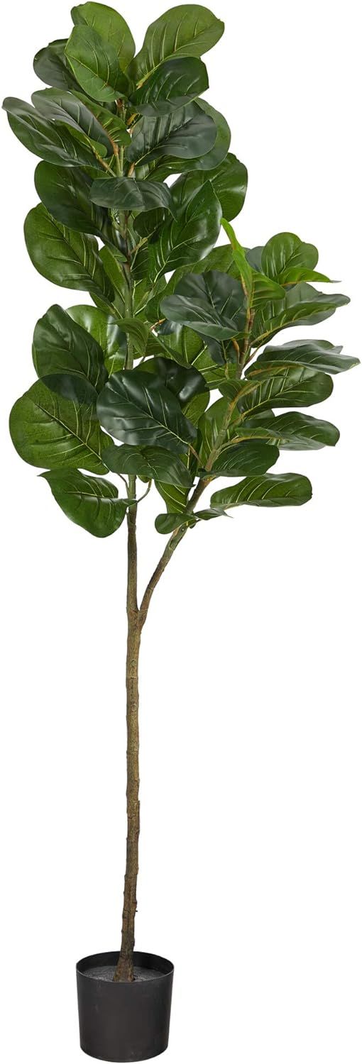 Nearly Natural 4.5ft. Fiddle Leaf Fig Artificial Tree | Amazon (US)