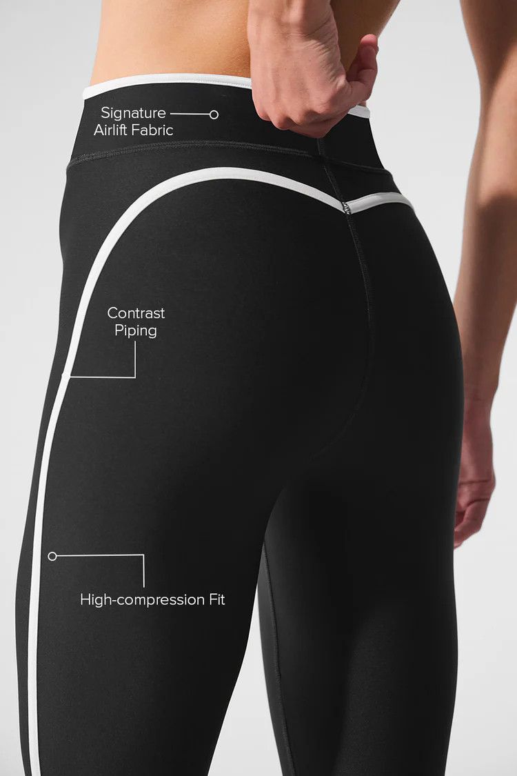 Airlift High Waist Charger 7/8 Legging | Alo Yoga (US)