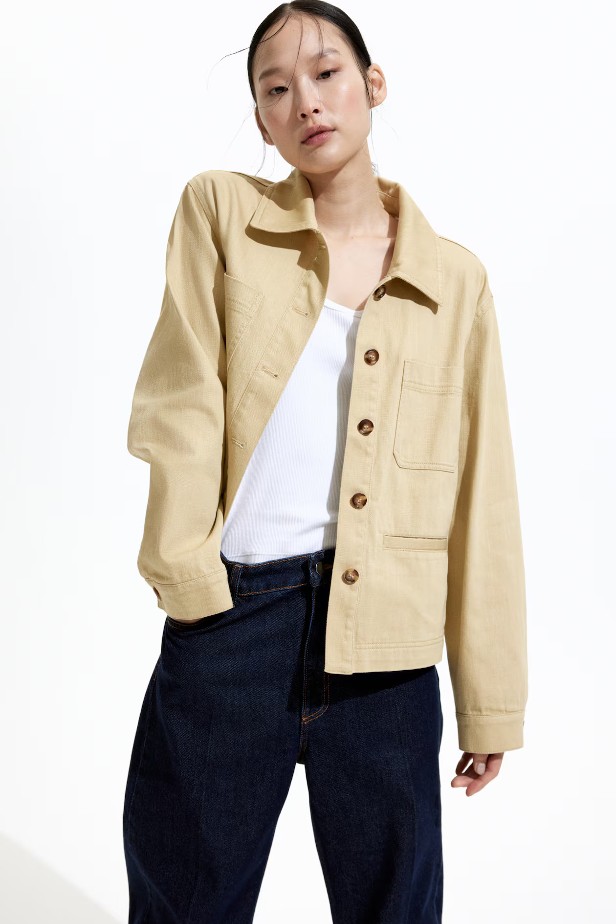Twill jacket | H&M (UK, MY, IN, SG, PH, TW, HK)