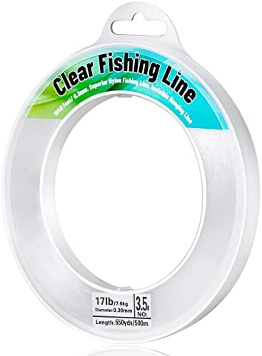 Fishing Wire, Mckanti Fishing line Clear Nylon String 1640 FT Invisible Hanging Beading Wire Stro... | Amazon (CA)