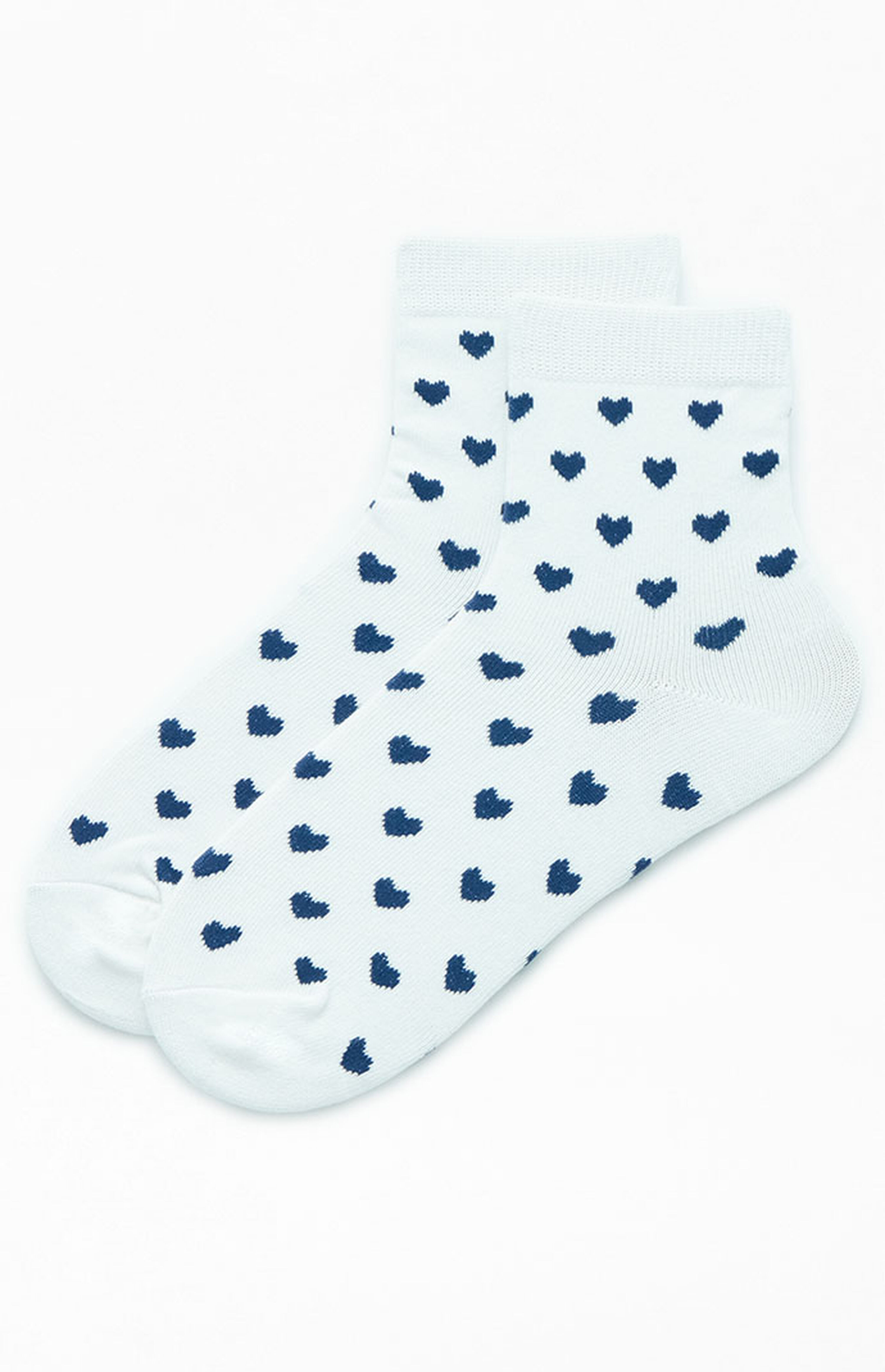 John Galt Heart Quarter Socks | PacSun