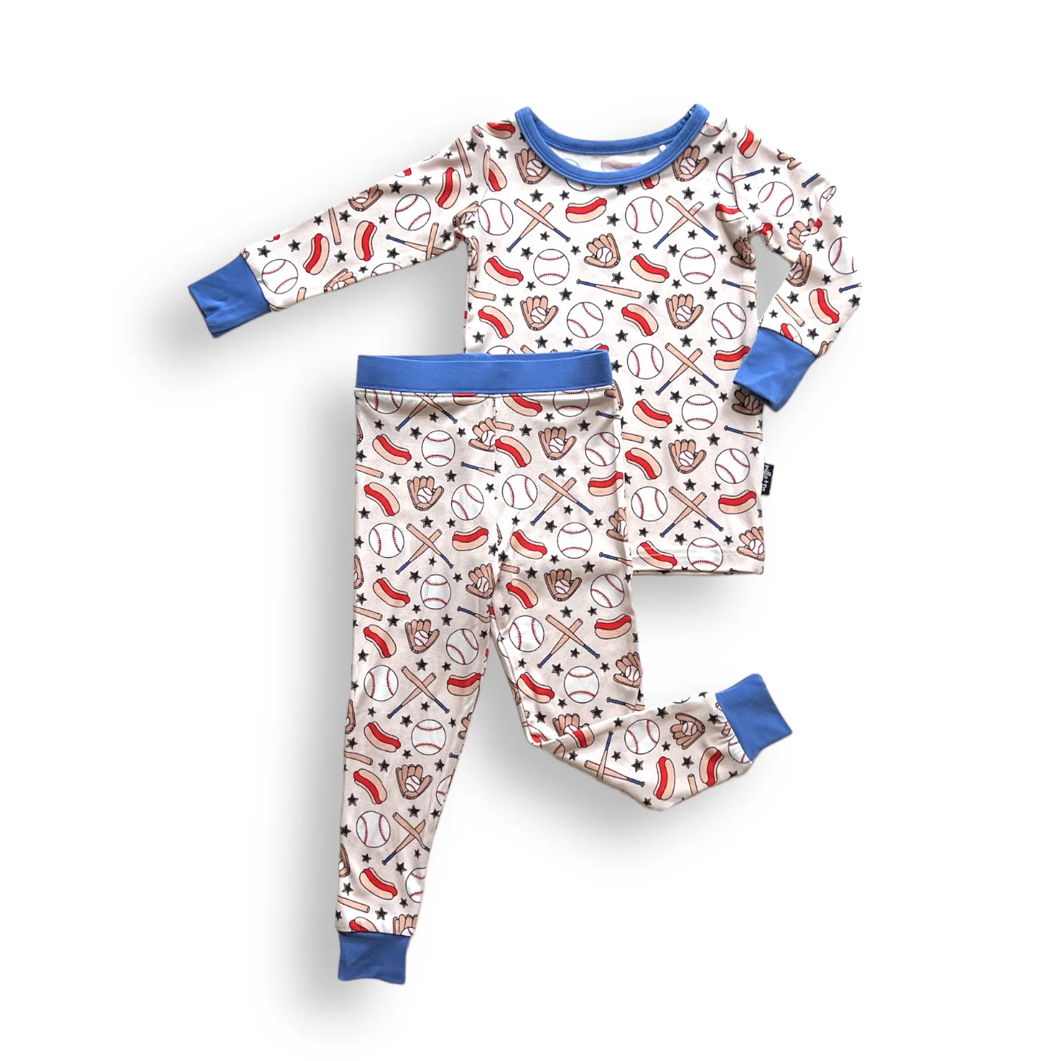 LONG SLEEVE 2 PIECE SETS- Ball Park | millie + roo