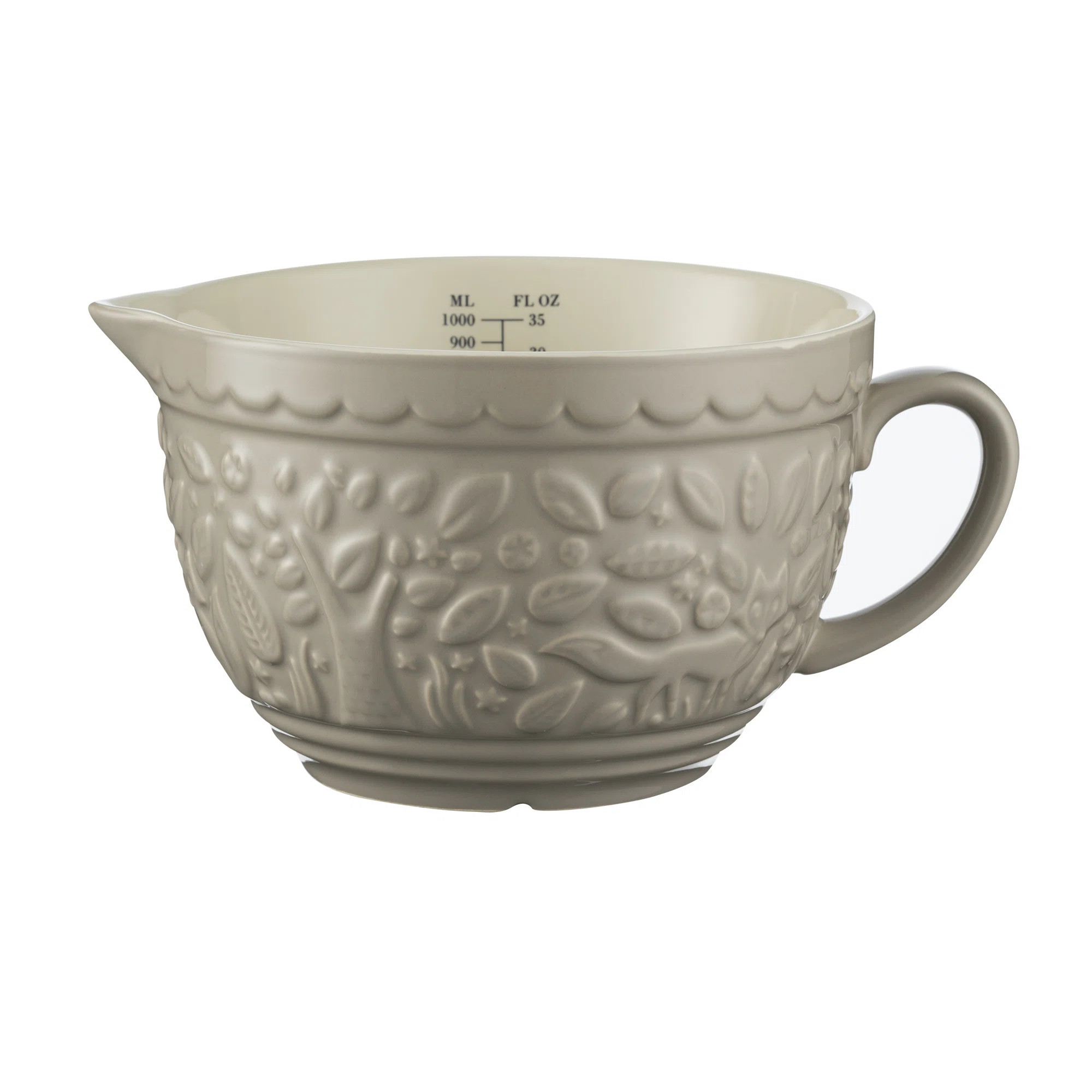 In the Forest 1 L Stoneware Measuring Jug | Wayfair UK