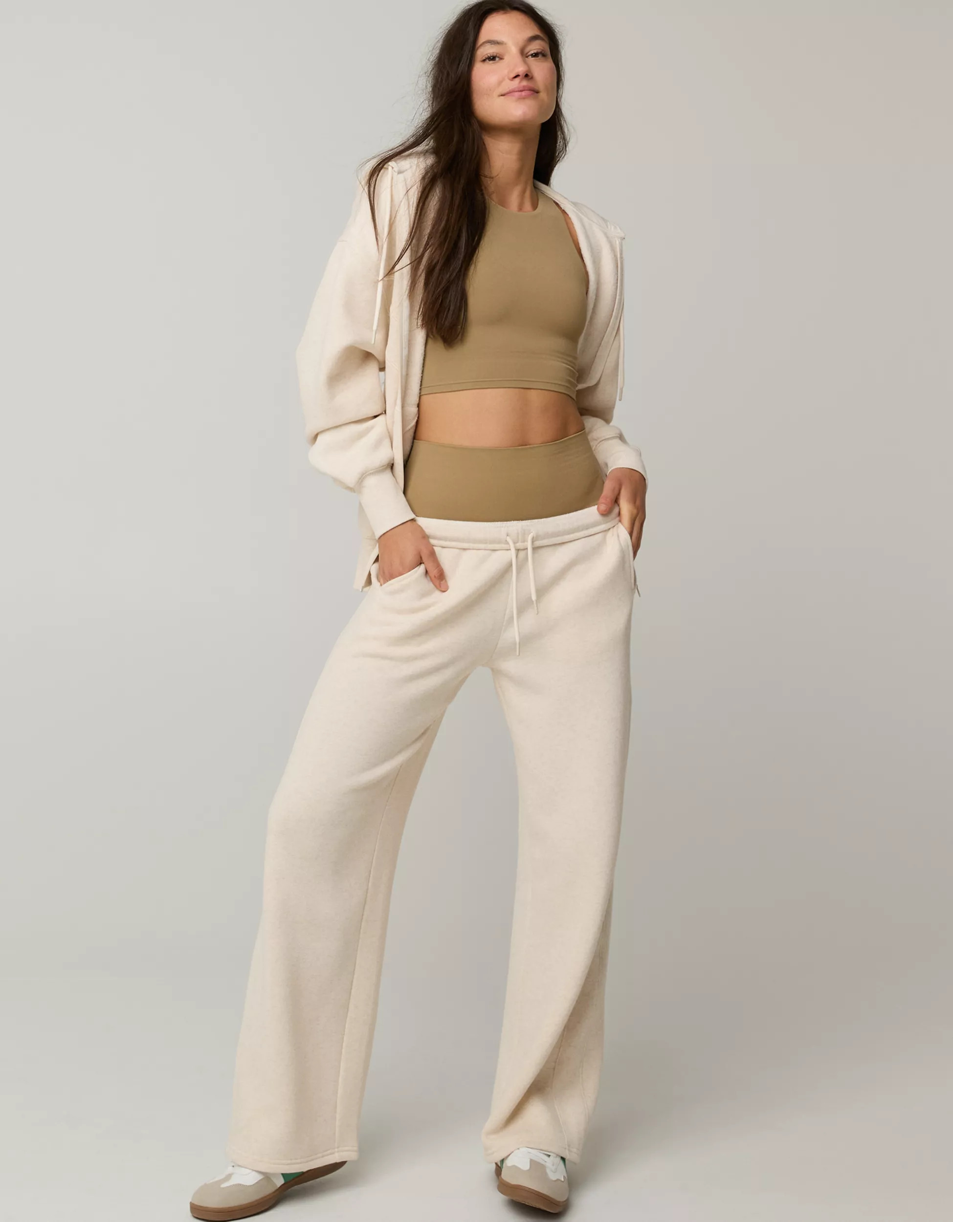 OFFLINE By Aerie Cloud Fleece Trouser | Aerie