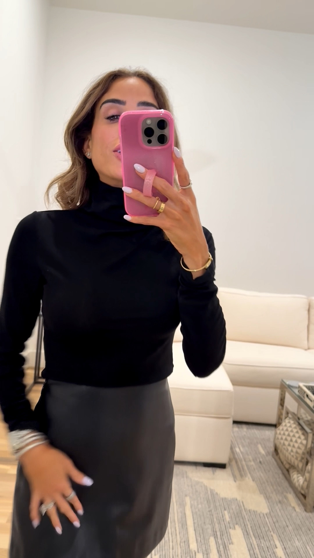 Must have wool turtleneck sweaters lightweight and so warm. Such a good look for less for a more expensive version. Wearing size xs 

Holiday outfit idea, holiday style 

#LTKFindsUnder50 #LTKPetite #LTKFindsUnder100