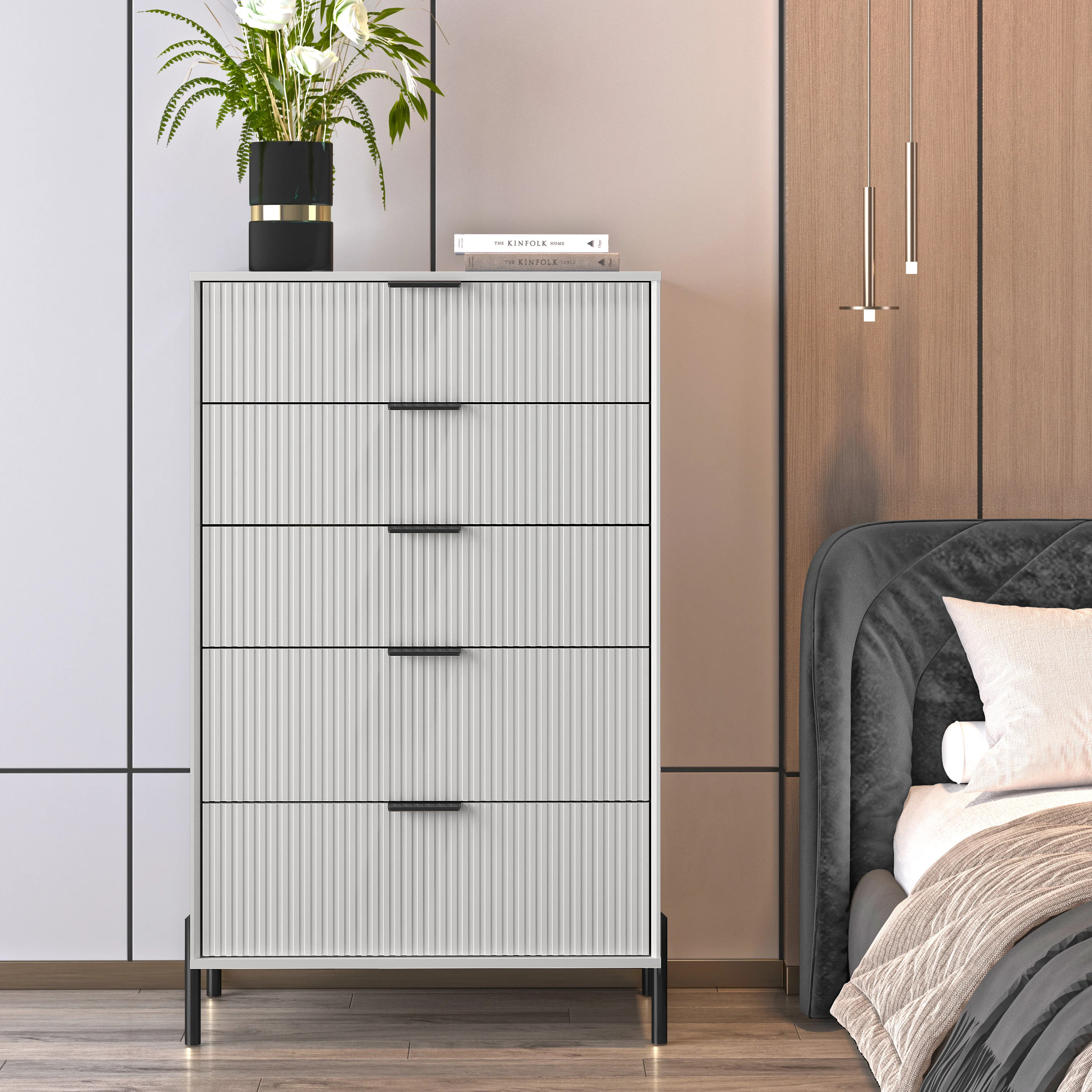 Kenery 30.6'' W 5 - Drawer Dresser | Wayfair North America
