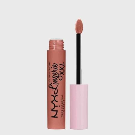 NYX Professional Makeup Lip Lingerie XXL Liquid Lipstick Turn On 0.13 fl oz | Walmart (US)