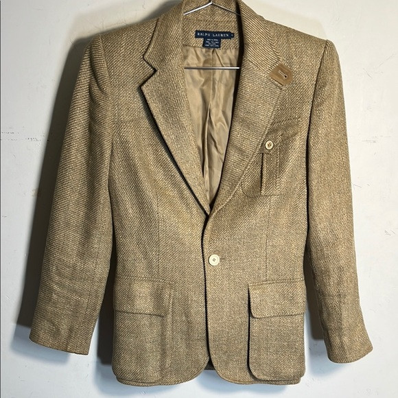 Ralph Lauren Tan Blazer | Poshmark