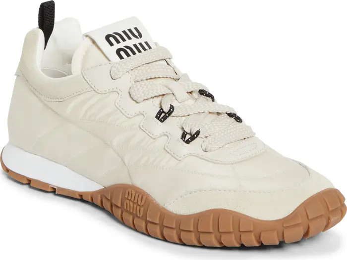 Miu Miu Sport Quilted Nylon Sneaker (Women) | Nordstrom | Nordstrom