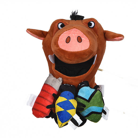 Disney100 The Lion King Pumbaa Burrow Dog Toy - Plush, Squeaker | PetSmart