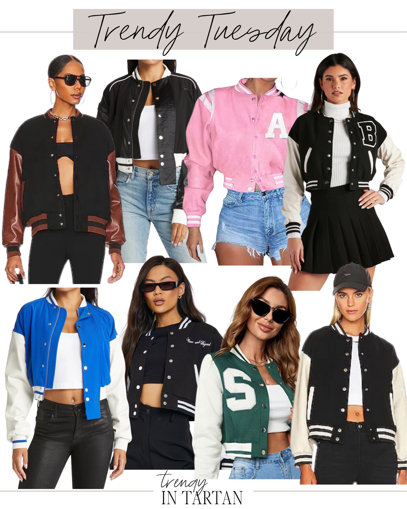 Trendy Tuesday!

Bomber jacket, cropped jacket, coat, varsity jacket

#LTKfit #LTKstyletip #LTKSeasonal