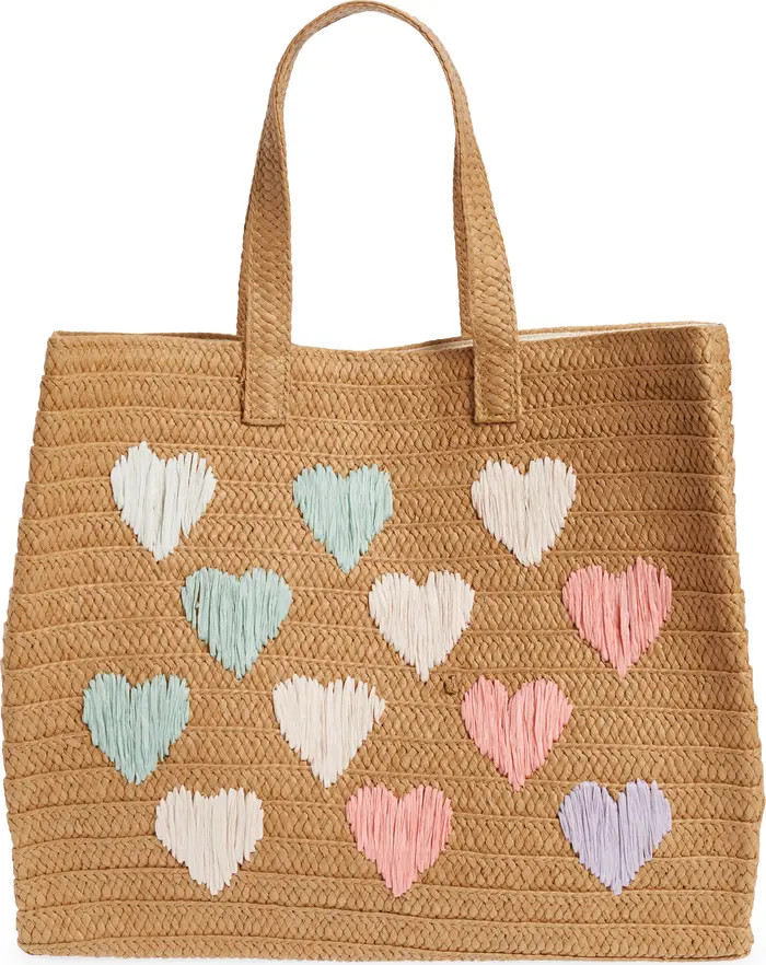 Be Mine Straw Tote | Nordstrom