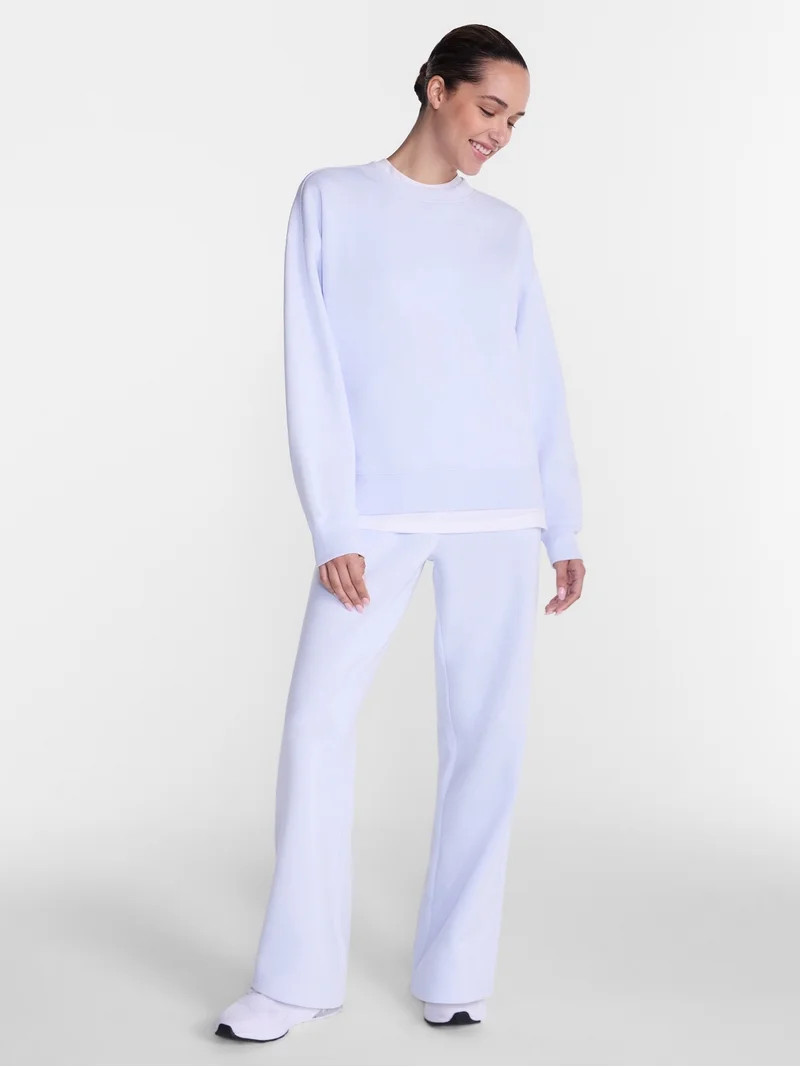 Athletic Works Women's Fleece Pants with Pockets, 30" Inseam, Sizes XS-XXXL | Walmart (US)