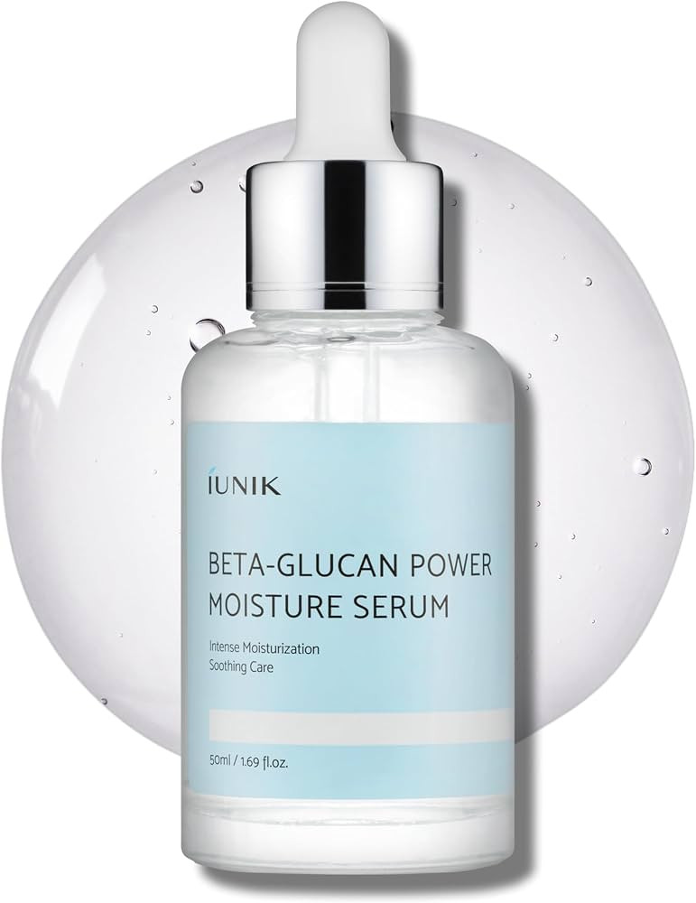 IUNIK Beta-Glucan Power Deep Moisture Vegan Serum Intense Hydration Mushroom Yeast Extracts Natur... | Amazon (US)