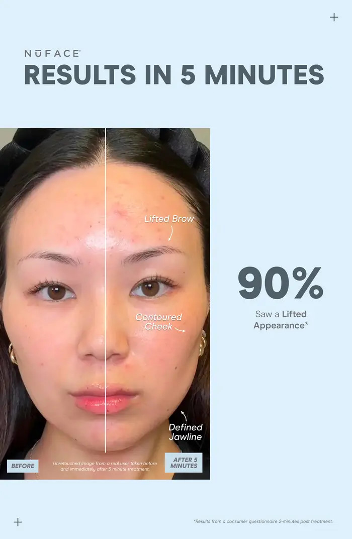 MINI+ Smart Petite Microcurrent Facial Toning Device Starter Kit $309 Value | Nordstrom