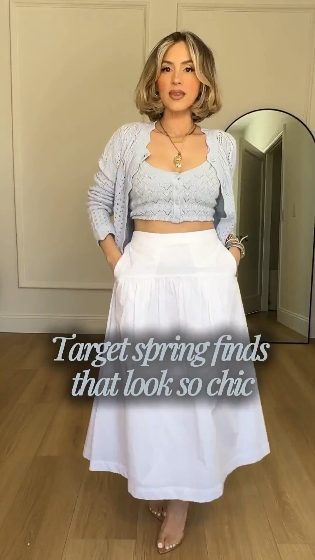 The CUTEST TARGET SPRING FINDS 😍😍😍😍

XS in tops + dresses + skirts 
Size 27 in jeans
Small in jacket

#LTKootd #LTKU #LTKgrwm