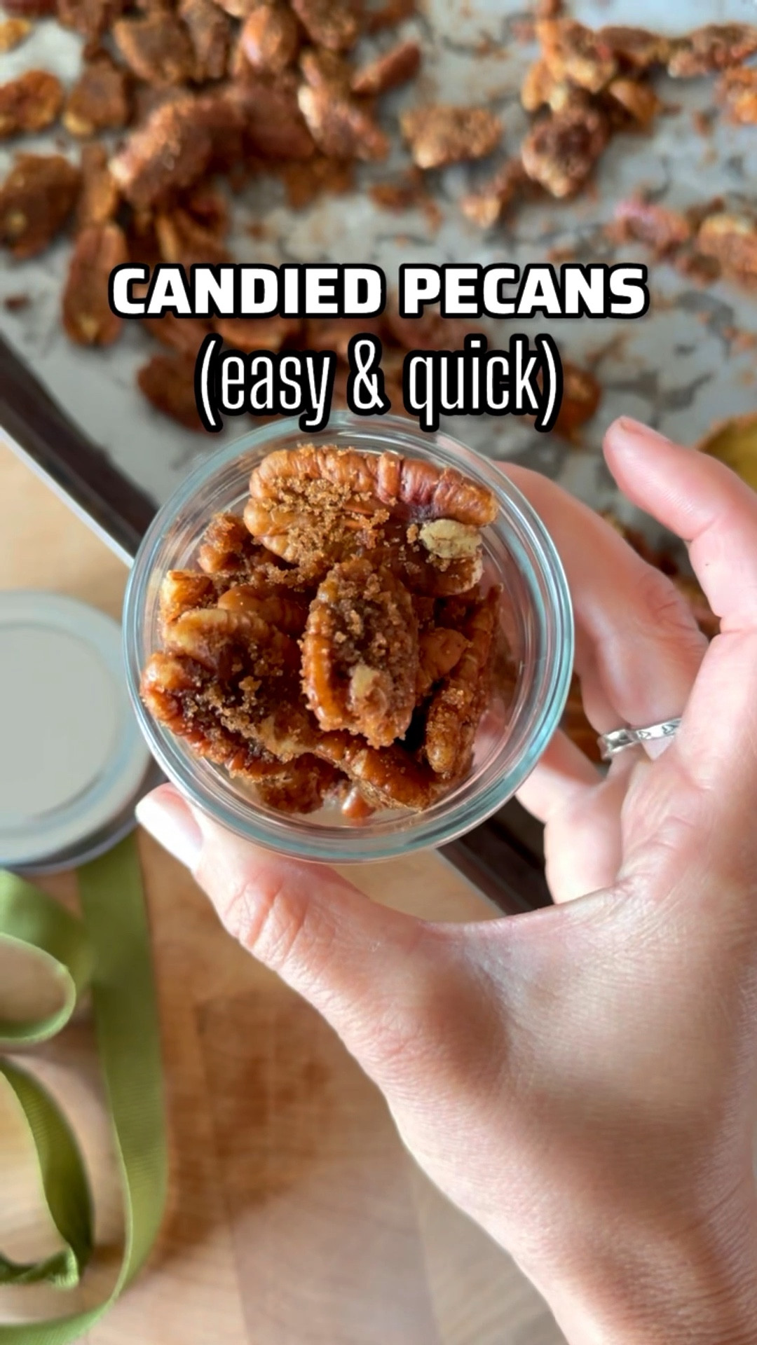 Easy Spiced Praline Pecans — the perfect sweet and crunchy snack for fall. Made with simple ingredients, they’re great for gifting, topping salads, or just snacking straight off the pan. Golden, crisp, and so easy to make every time.

#LTKFamily #LTKGiftGuide #LTKHoliday