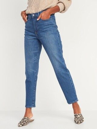Extra High-Waisted Sky-Hi Straight Jeans for Women | Old Navy (US)