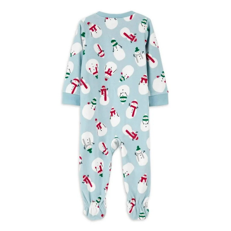 Carter's Child of Mine Baby and Toddler Holiday One-Piece Pajamas, Sizes 0-5T | Walmart (US)