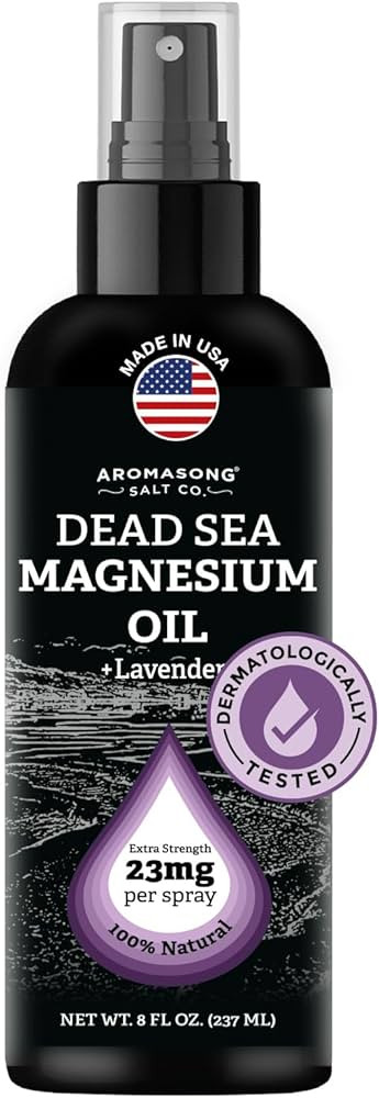 Aromasong Lavender Magnesium Extra Strength Ultra-Pure Spray (23mg Magnesium in Each Spray) 8 Oz ... | Amazon (CA)