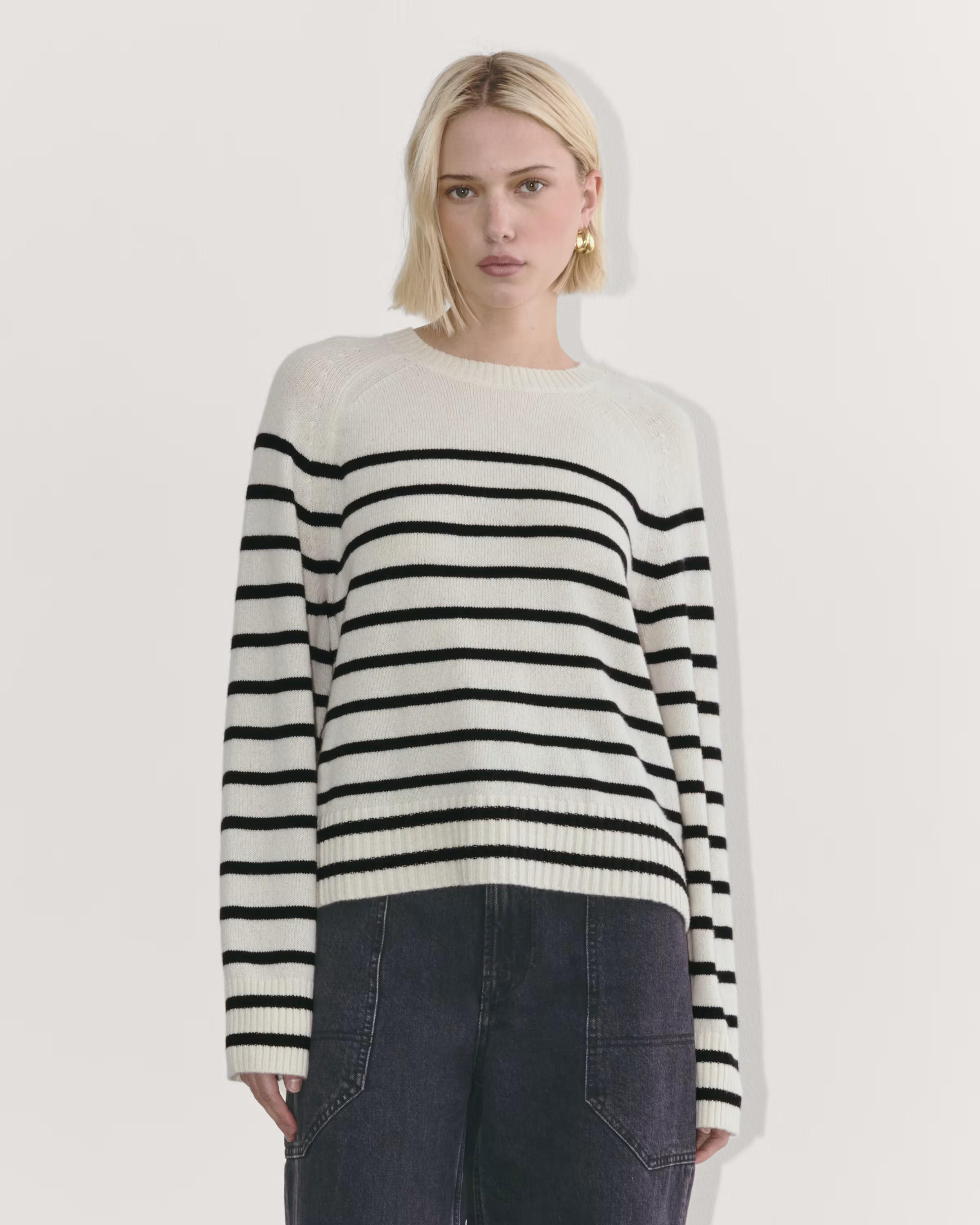 The Boxy Crew in Cashmere | Everlane