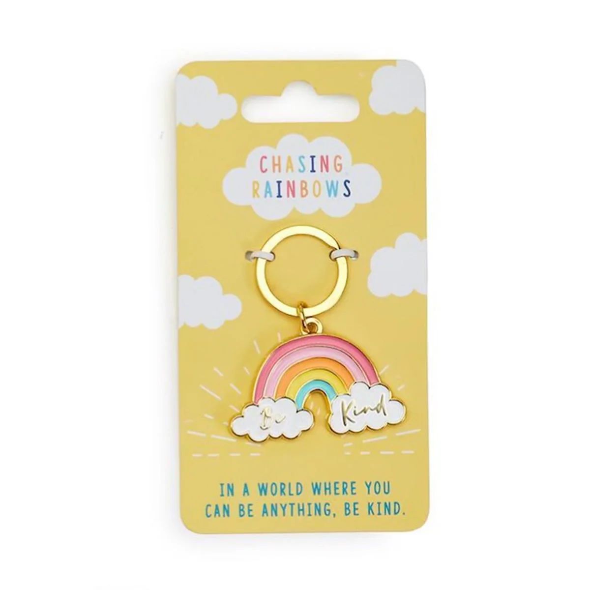Chasing Rainbows Keychain - Be Kind | Sammy + Nat