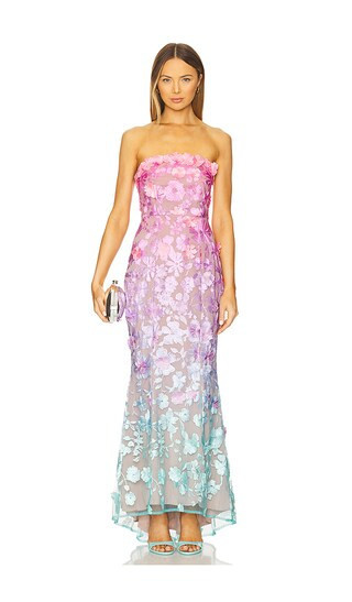 ELLIATT Bella Gown in Pink,Lavender. - size L | Revolve Clothing (Global)