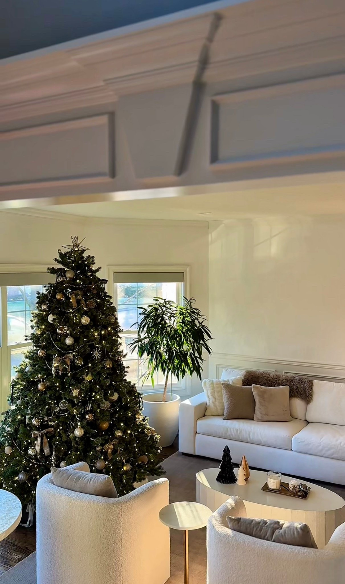 Formal living room holiday views 

#LTKSeasonal #LTKHome #LTKHoliday