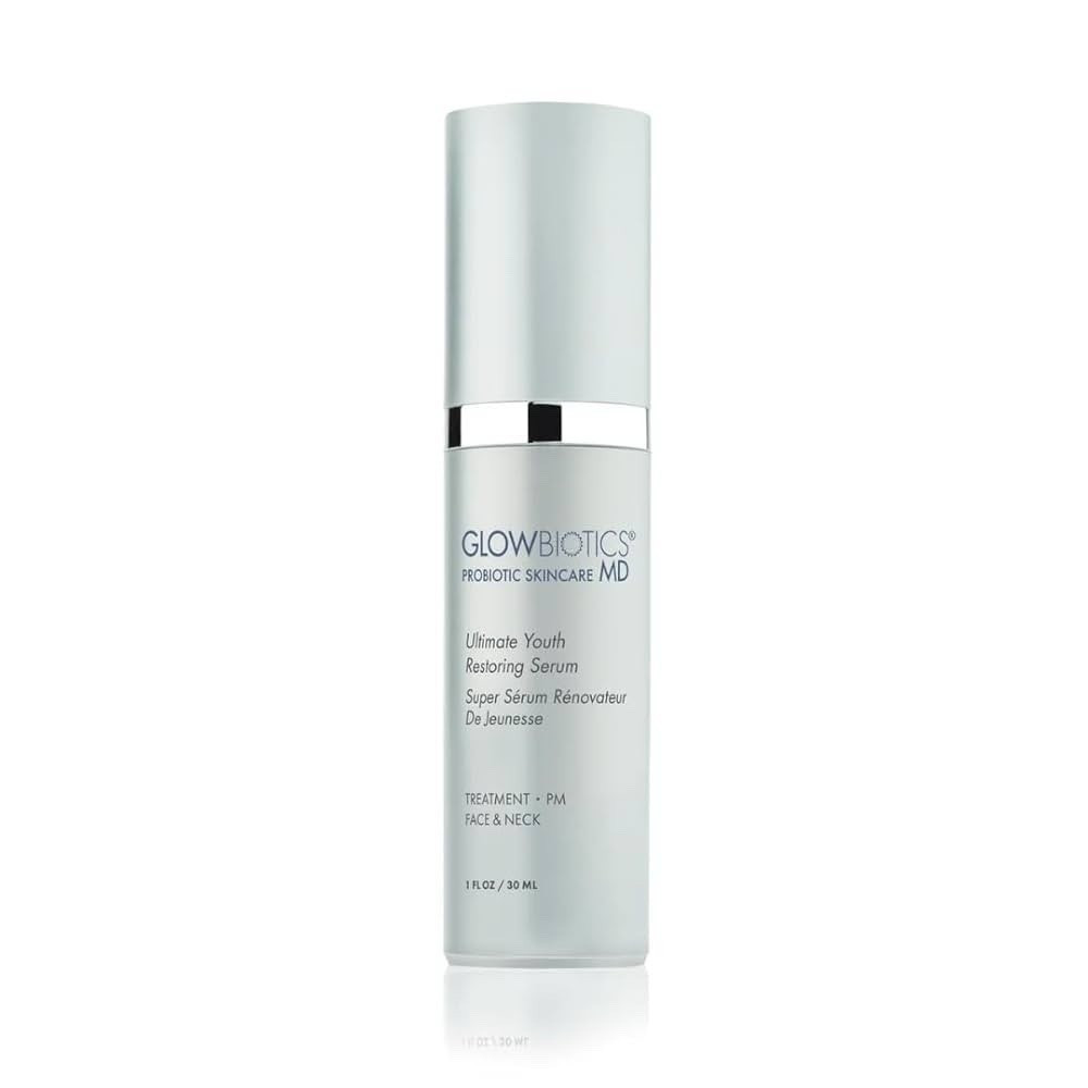 Ultimate Youth Restoring Serum with Retinol, Probiotics, Vitamin C & Peptides 
•GLOWBIOTICS 

#LTKBeauty