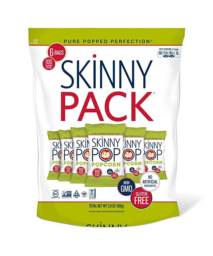 SkinnyPop Popcorn, Gluten Free, Dairy Free, Non-GMO, Healthy Snacks, Easter Snacks, Skinny Pop Or... | Amazon (US)
