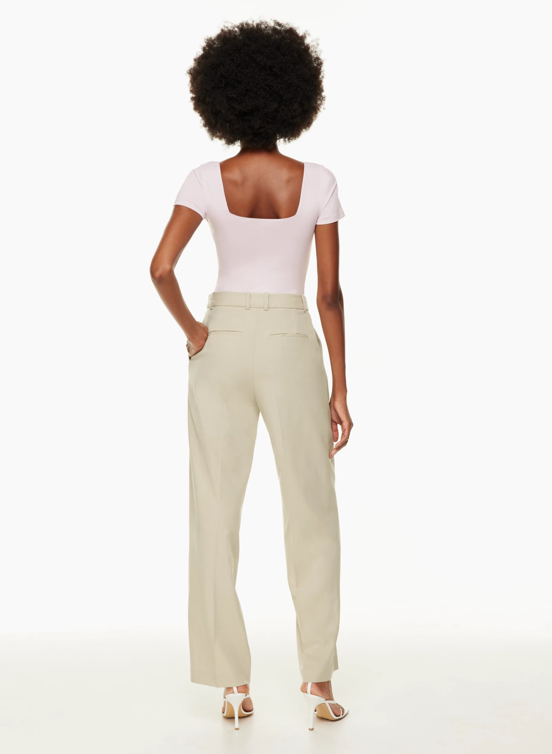 CONTOUR SQUARENECK SHORTSLEEVE BODYSUIT | Aritzia