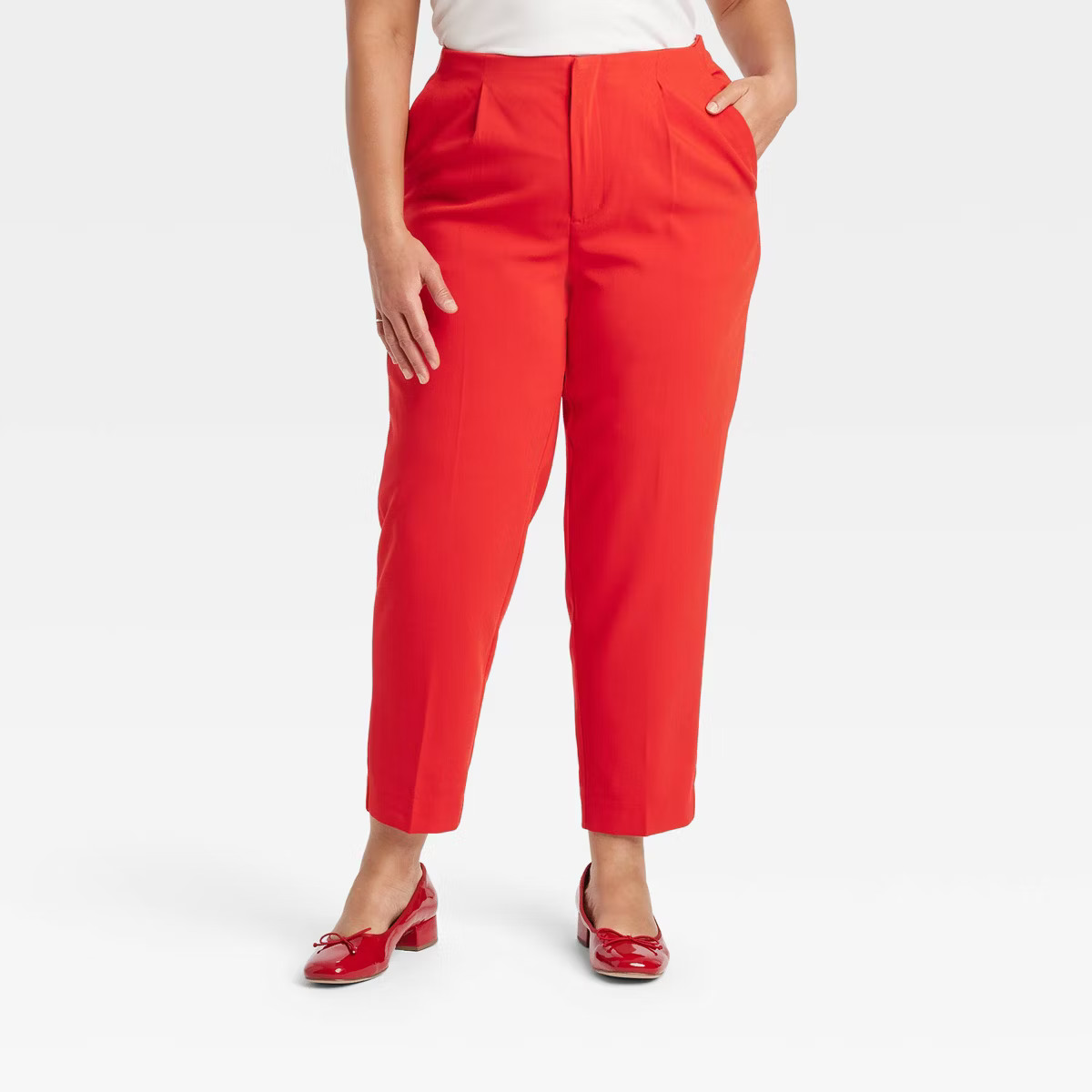 Women's High-Rise Tailored Trousers - A New Day™ | Target