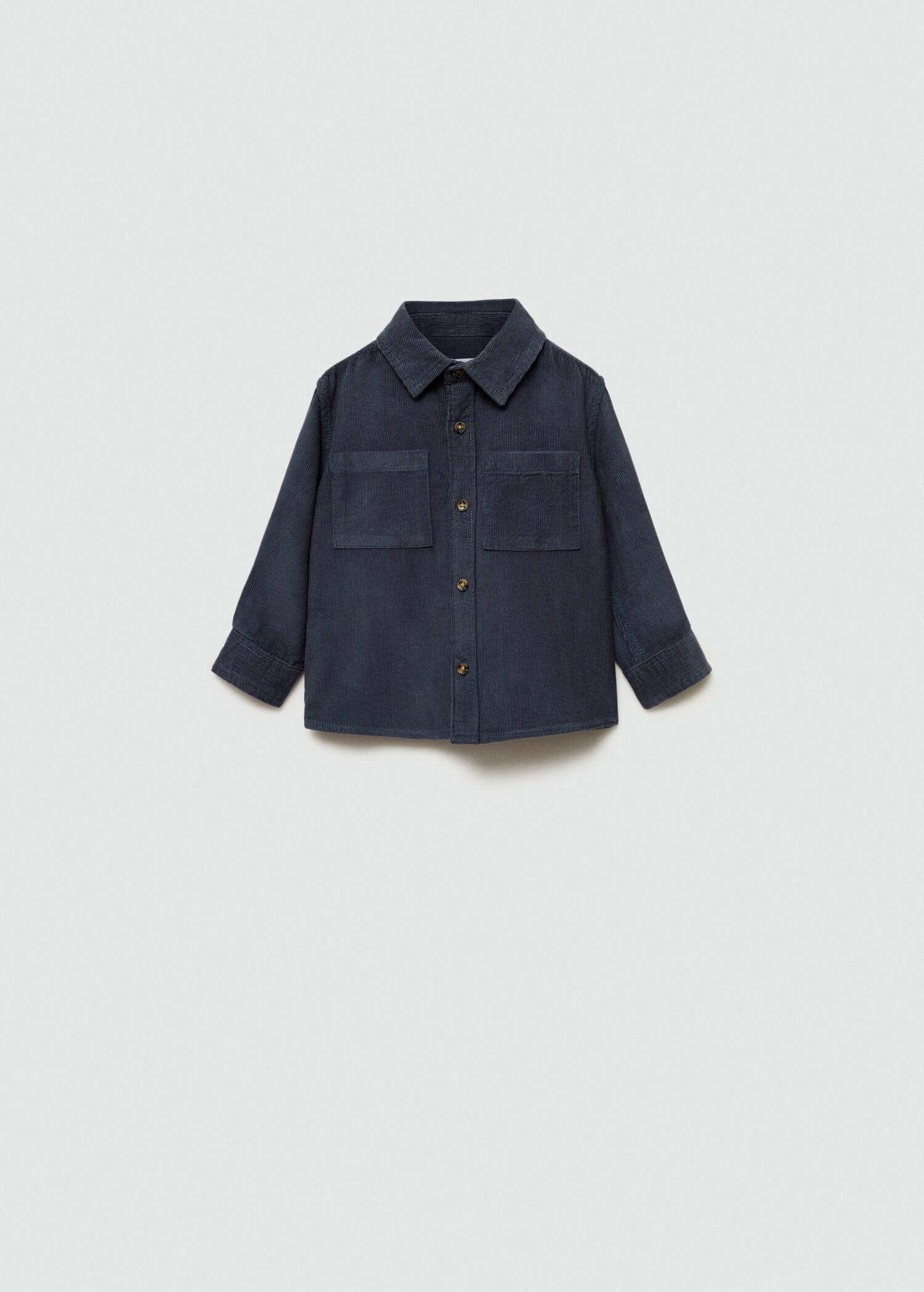 Corduroy overshirt with pockets | Mango (US/MX/AU)