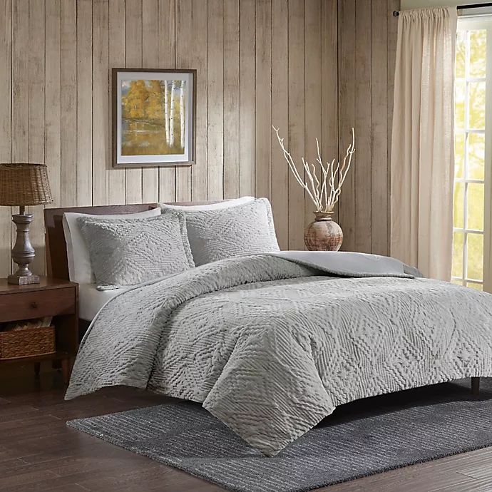 Woolrich® Teton Plush 3-Piece Coverlet Set | Bed Bath & Beyond | Bed Bath & Beyond